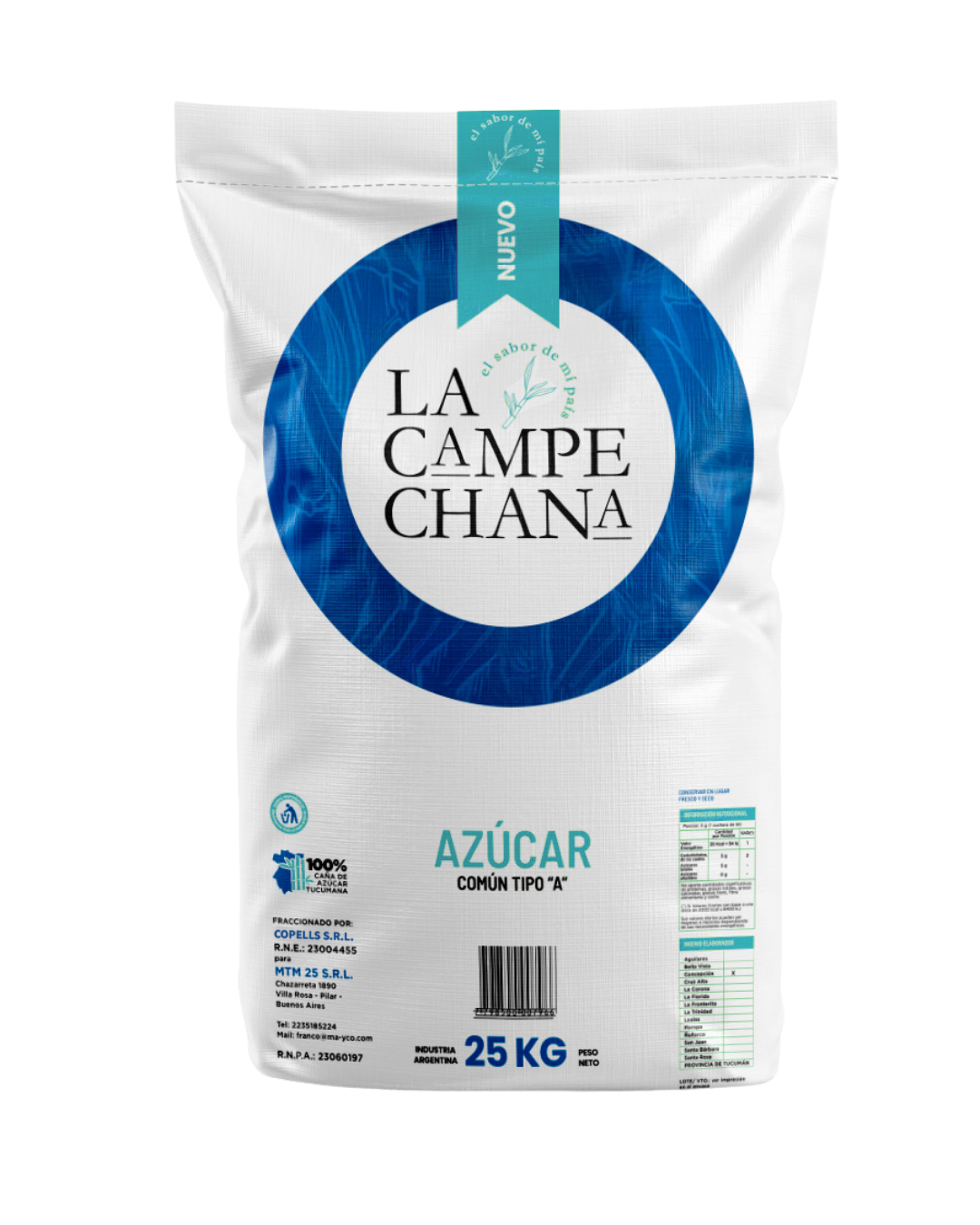 Azúcar x 25kg