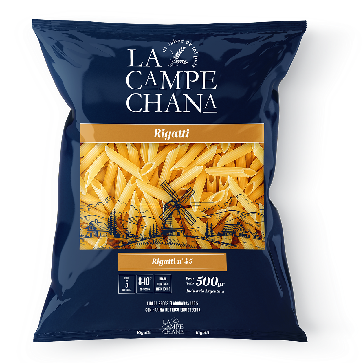 Fideos Rigatti