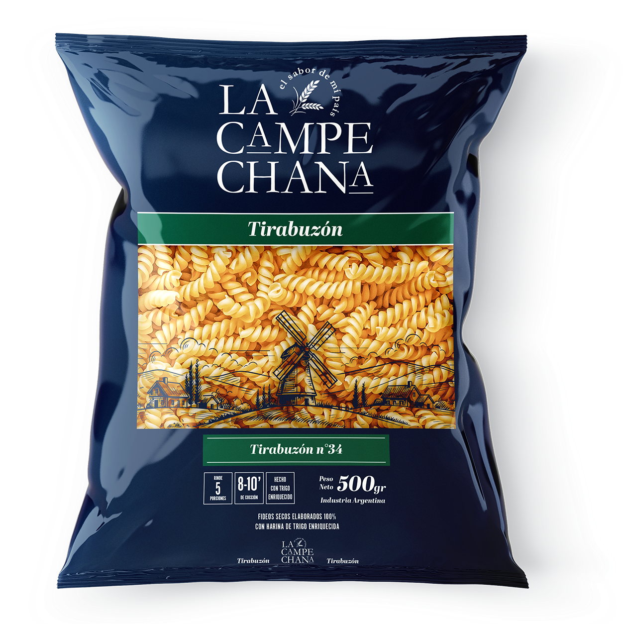 Fideos Tirabuzón